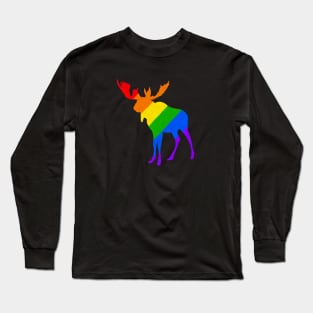 Pride Moose Long Sleeve T-Shirt